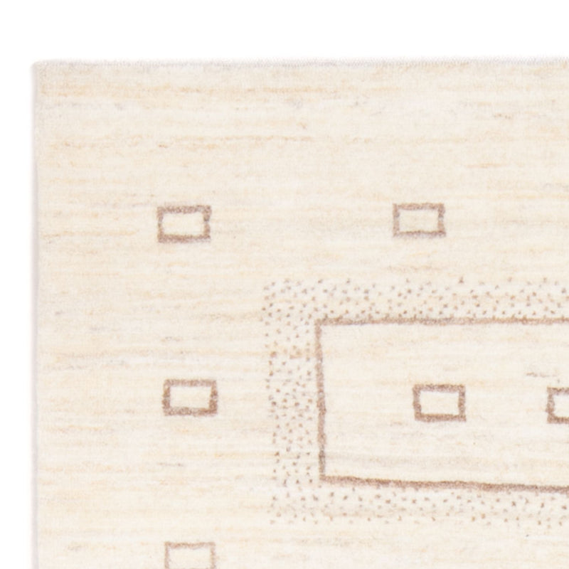 Gabbeh-matta - persisk - 148 x 102 cm - ljusbeige