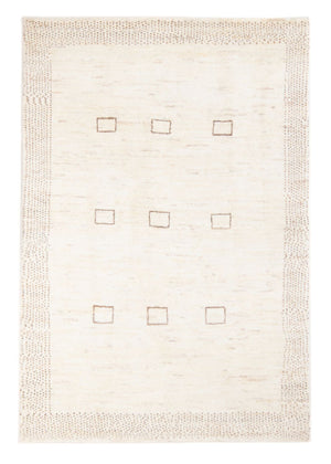Gabbeh-matta - persisk - 157 x 95 cm - ljusbeige