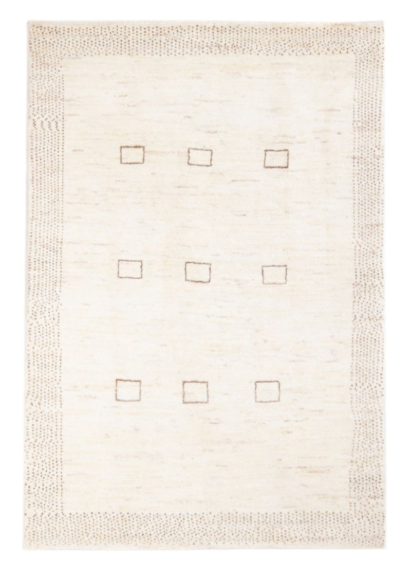 Gabbeh-matta - persisk - 157 x 95 cm - ljusbeige