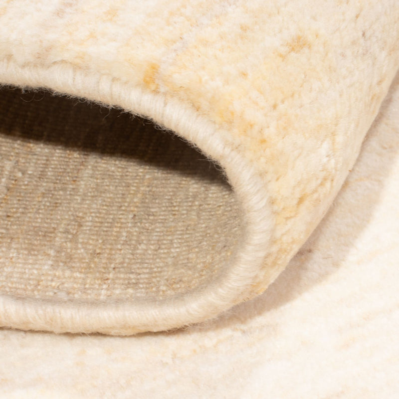 Gabbeh-matta - persisk - 155 x 105 cm - ljusbeige