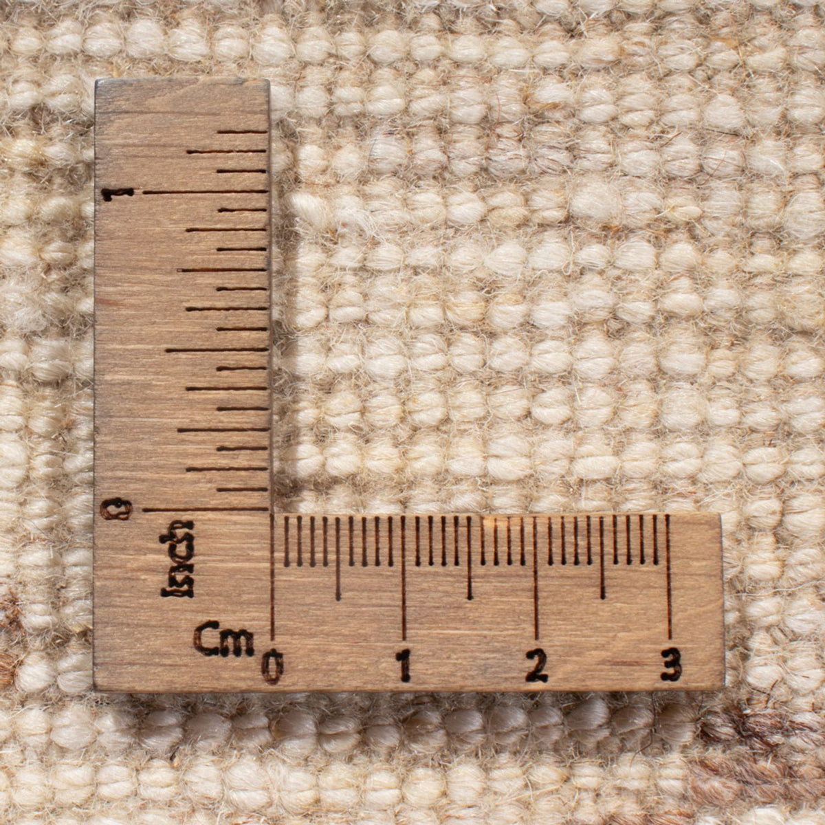 Gabbeh-matta - persisk - 144 x 97 cm - ljusbeige