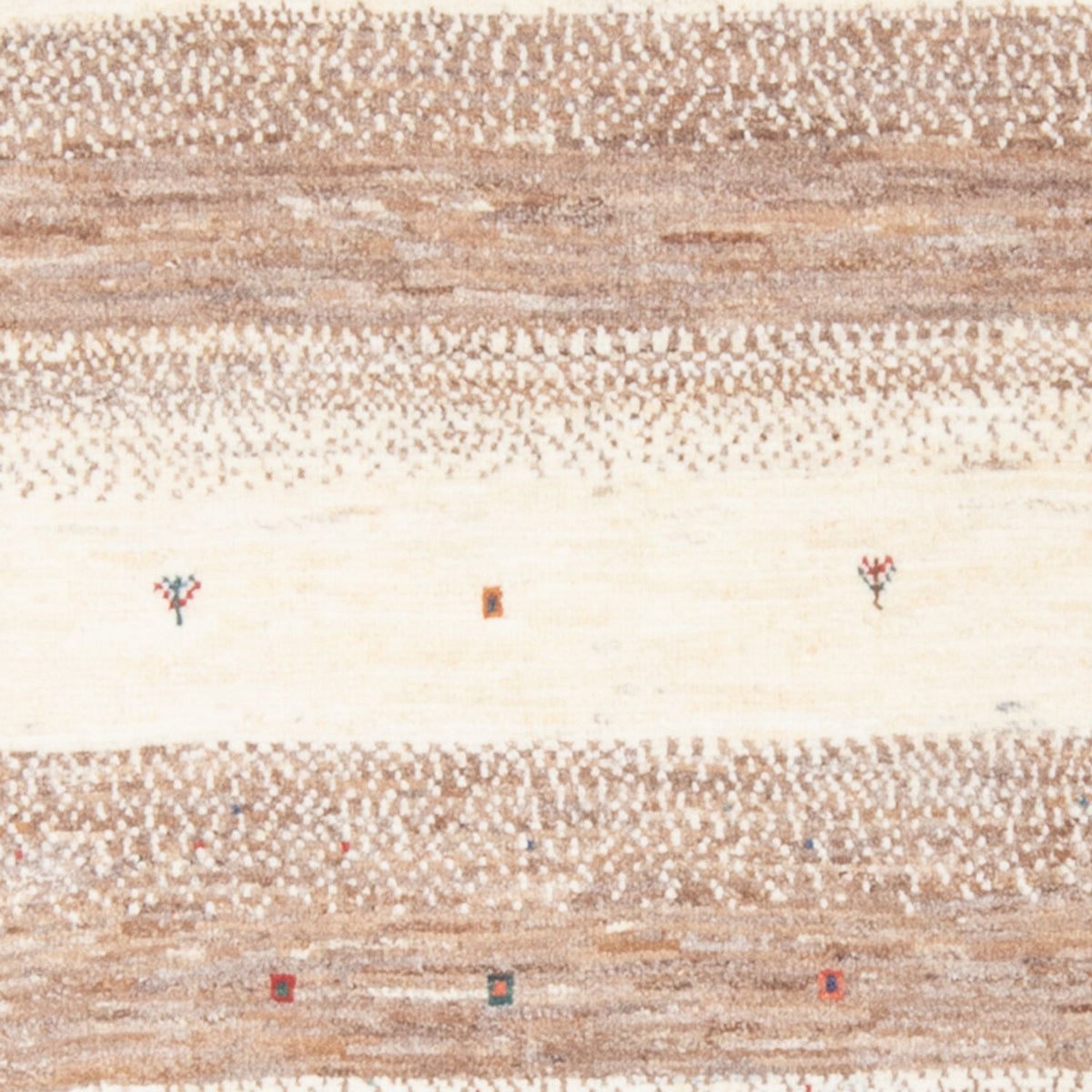 Gabbeh-matta - persisk - 143 x 97 cm - flerfärgad