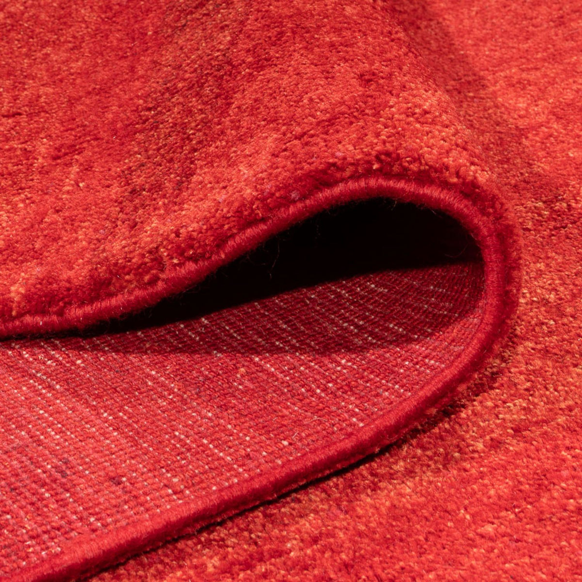 Gabbeh-matta - persisk - 380 x 300 cm - röd