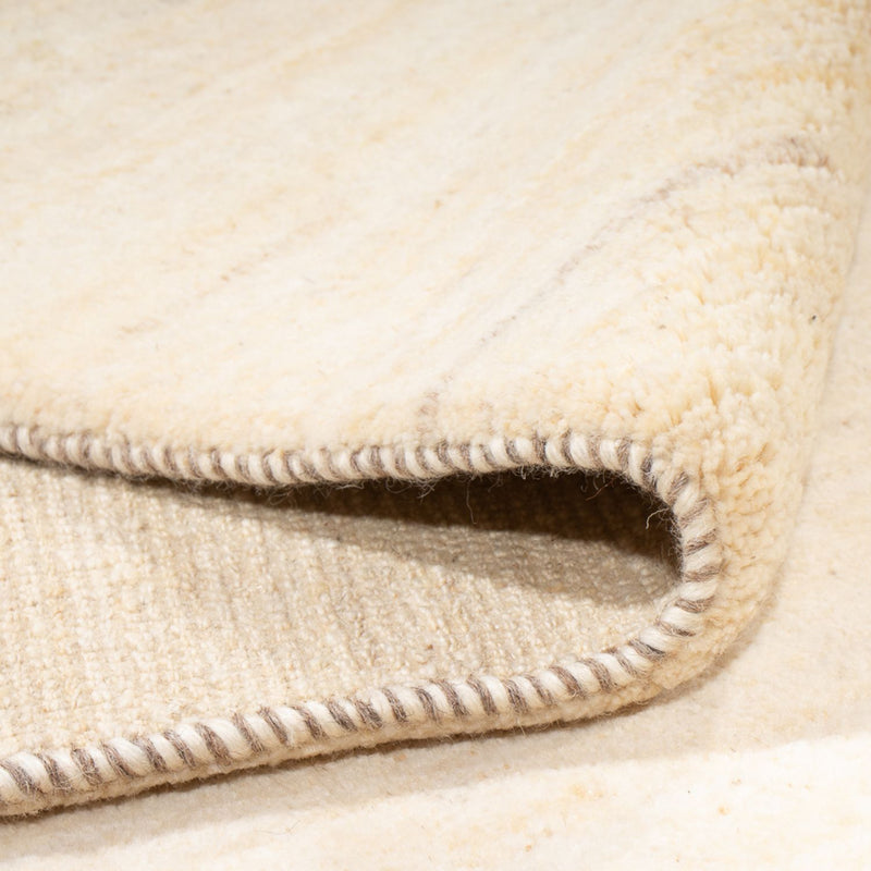 Gabbeh-matta - persisk - 280 x 257 cm - ljusbeige