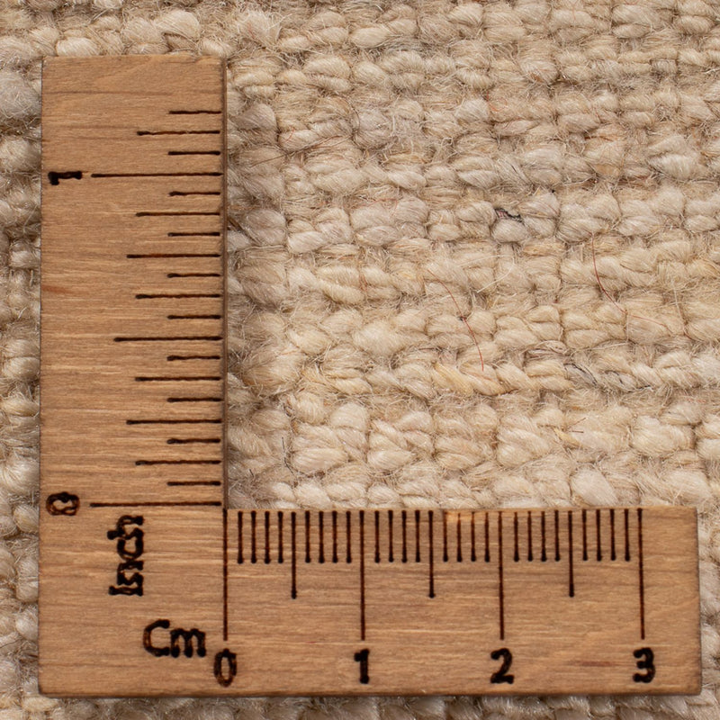 Gabbeh-matta - persisk - 282 x 248 cm - ljusbeige