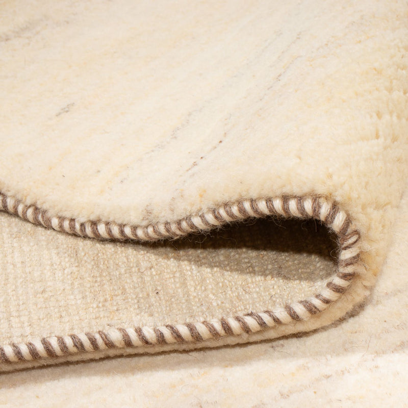 Gabbeh-matta - persisk - 278 x 250 cm - ljusbeige