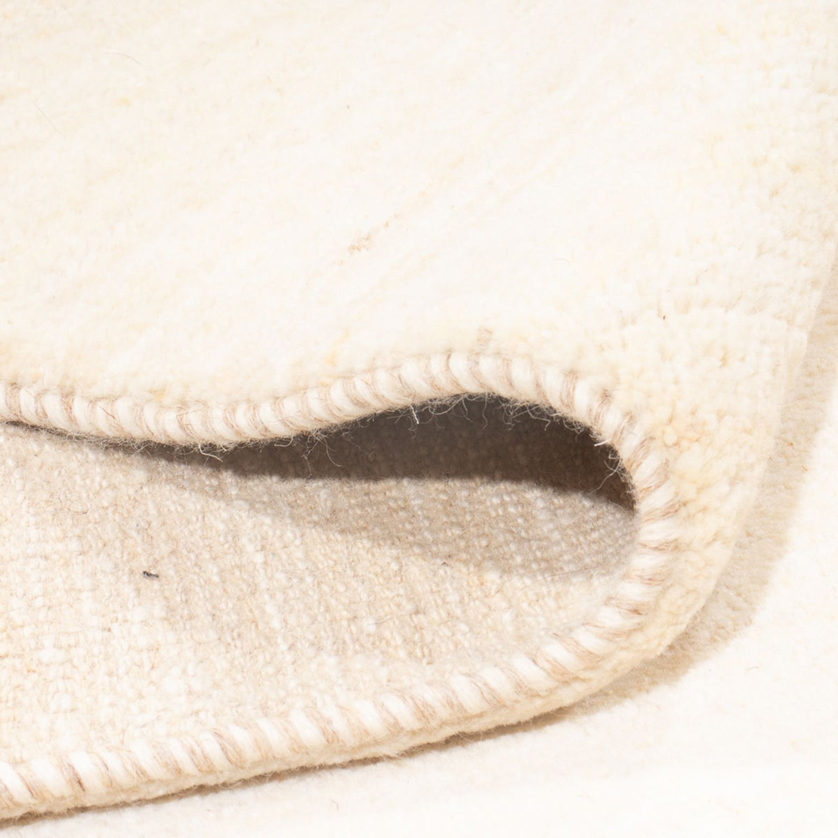 Gabbeh-matta - persisk - 286 x 204 cm - ljusbeige