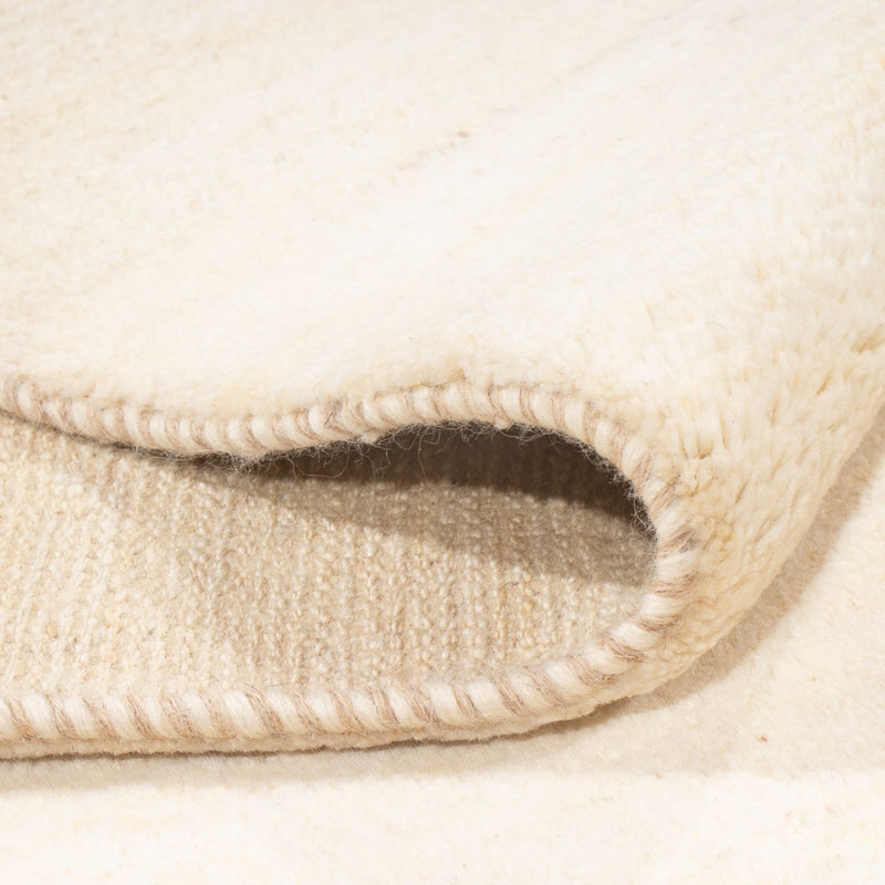 Gabbeh-matta - persisk - 238 x 168 cm - grädde