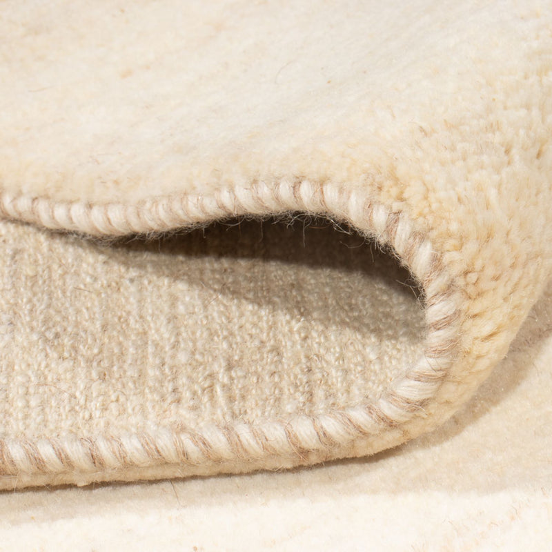 Gabbeh-matta - persisk - 238 x 166 cm - ljusbeige