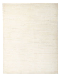 Gabbeh-matta - persisk - 195 x 152 cm - ljusbeige