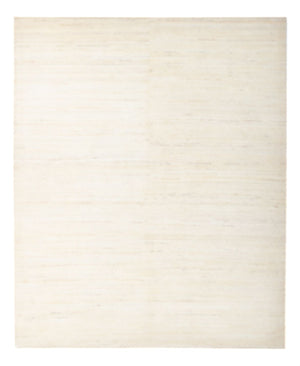 Gabbeh-matta - persisk - 193 x 152 cm - ljusbeige