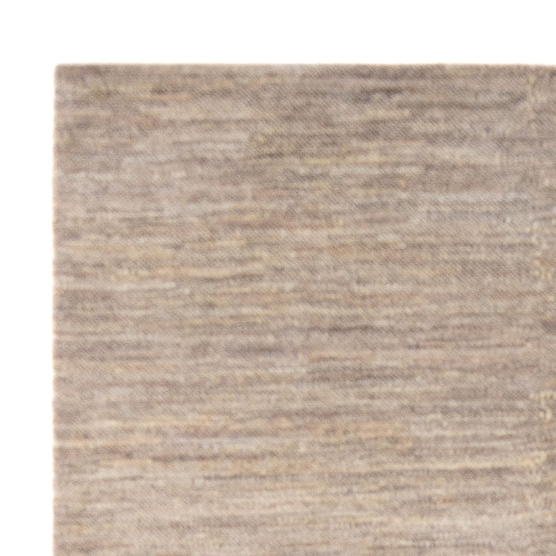 Gabbeh-matta - persisk - 194 x 154 cm - mörk beige