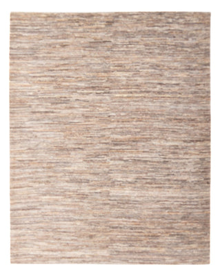 Gabbeh-matta - persisk - 192 x 156 cm - mörk beige