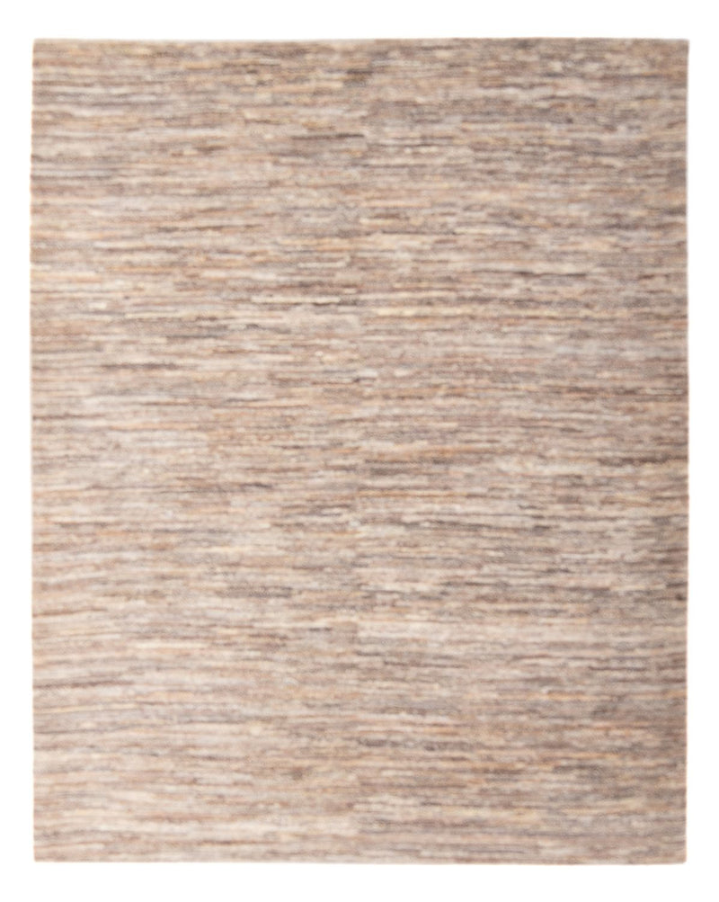 Gabbeh-matta - persisk - 192 x 156 cm - mörk beige