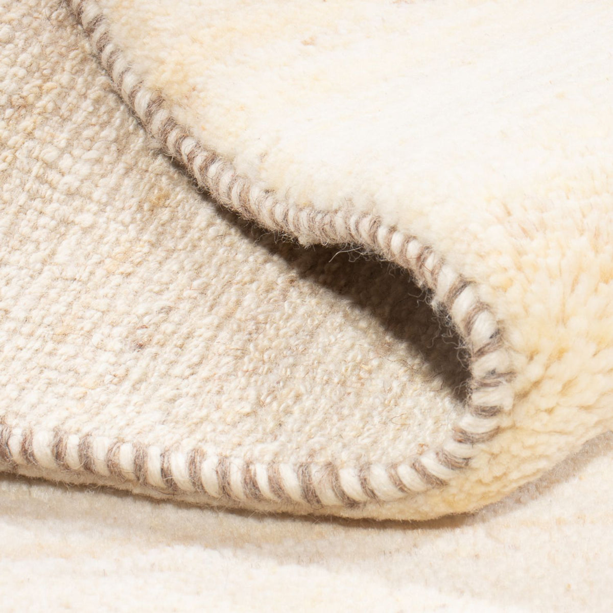 Gabbeh-matta - persisk - 97 x 60 cm - beige