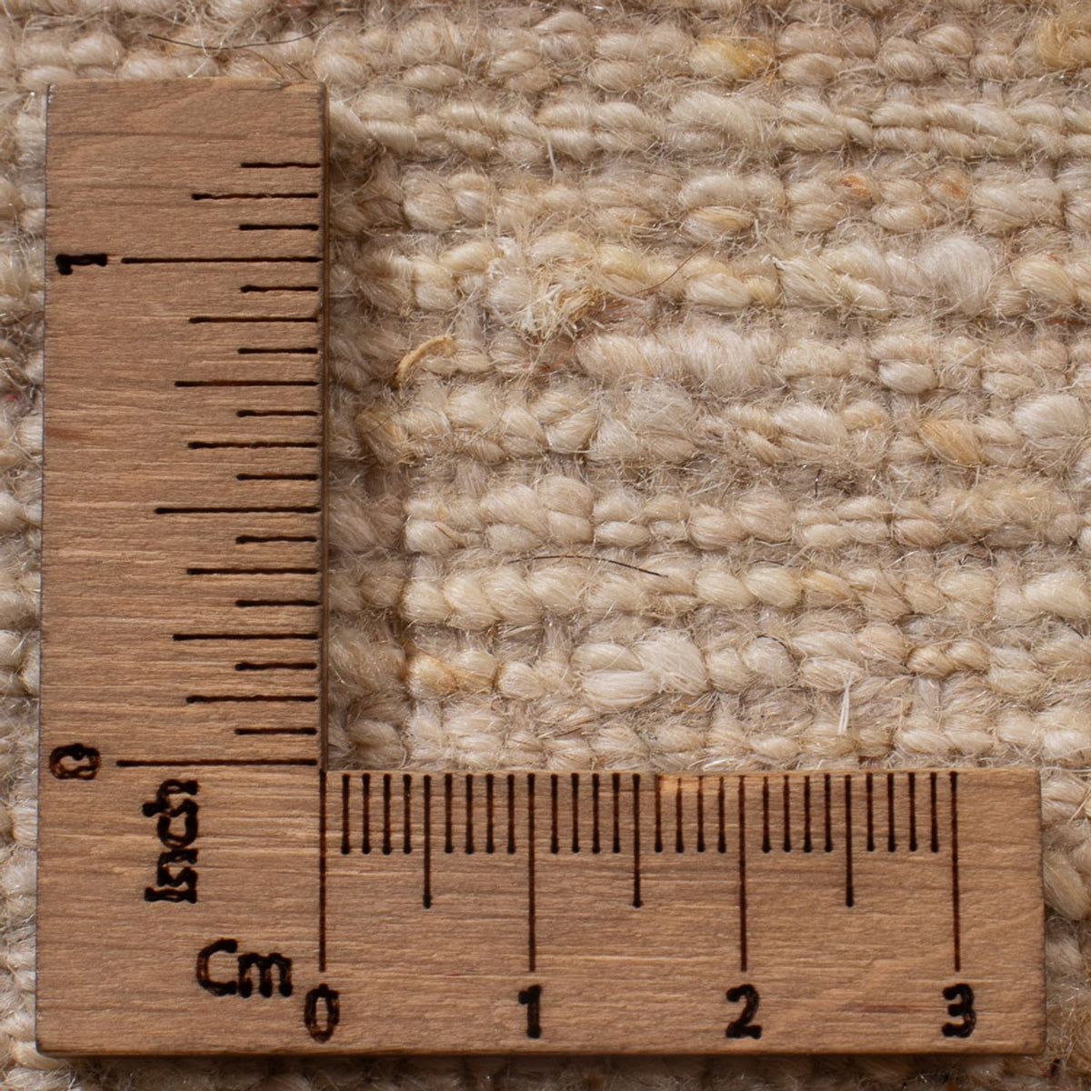 Gabbeh-matta - persisk - 90 x 61 cm - beige