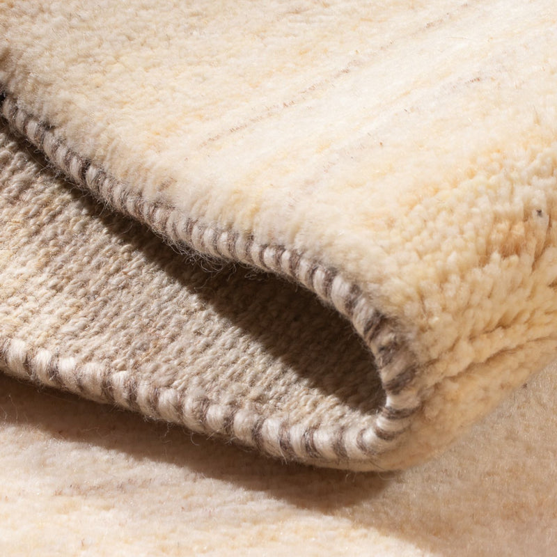 Gabbeh-matta - persisk - 95 x 62 cm - beige