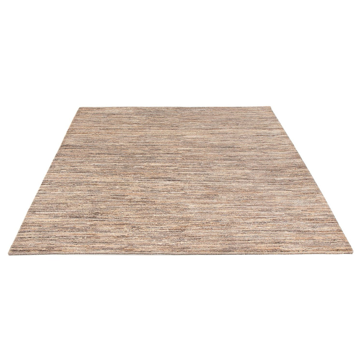 Gabbeh-matta - persisk - 194 x 154 cm - mörk beige
