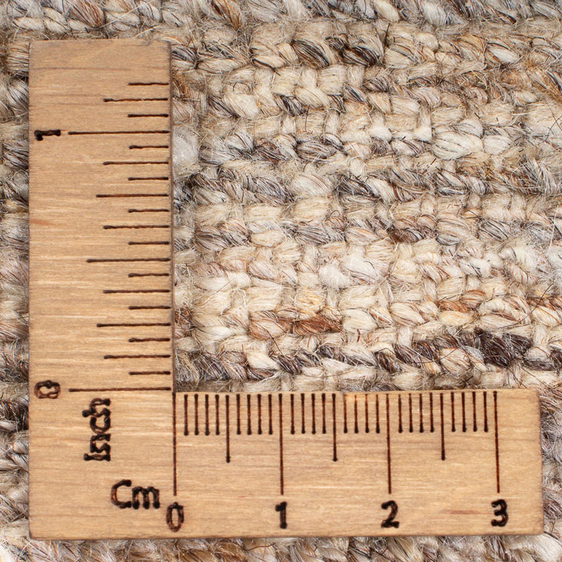 Gabbeh-matta - persisk - 194 x 154 cm - mörk beige