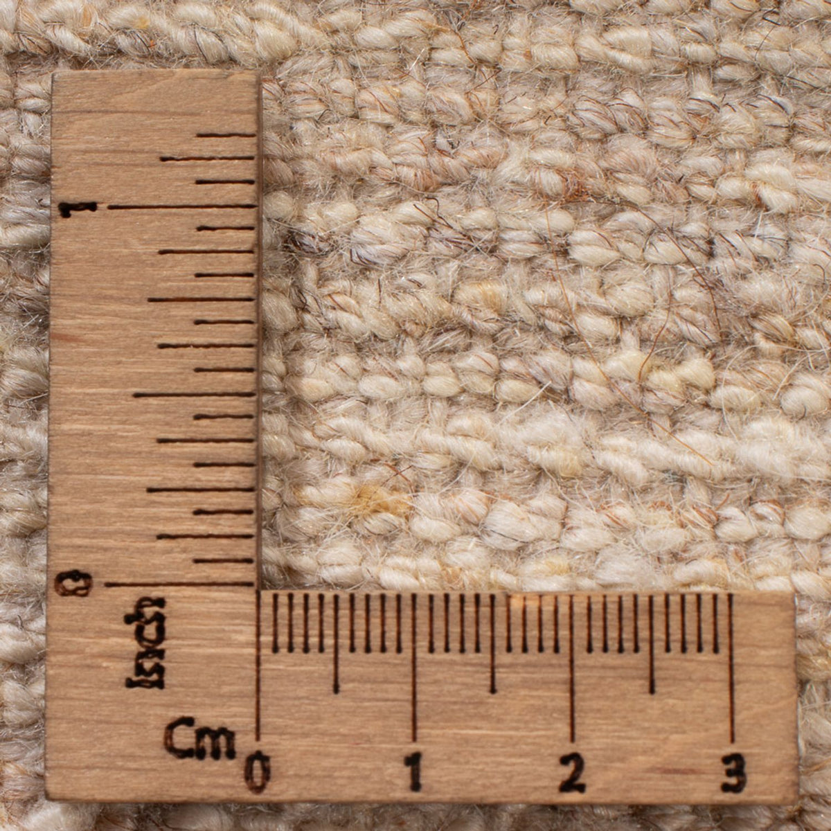 Gabbeh-matta - persisk - 89 x 58 cm - beige