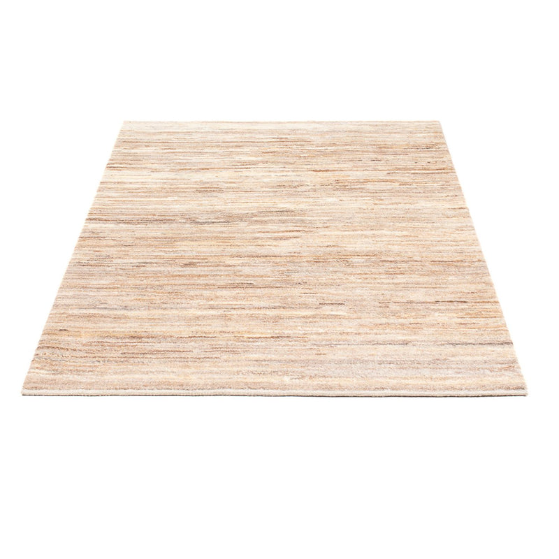 Gabbeh-matta - persisk - 136 x 97 cm - mörk beige