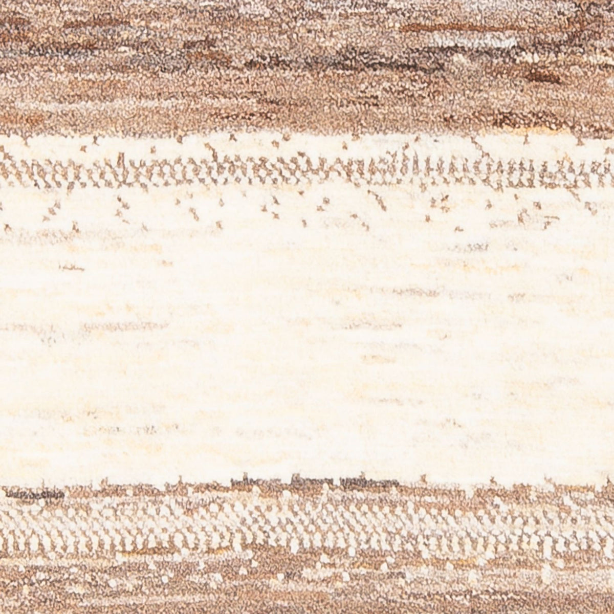 Gabbeh-matta - persisk - 130 x 107 cm - natur