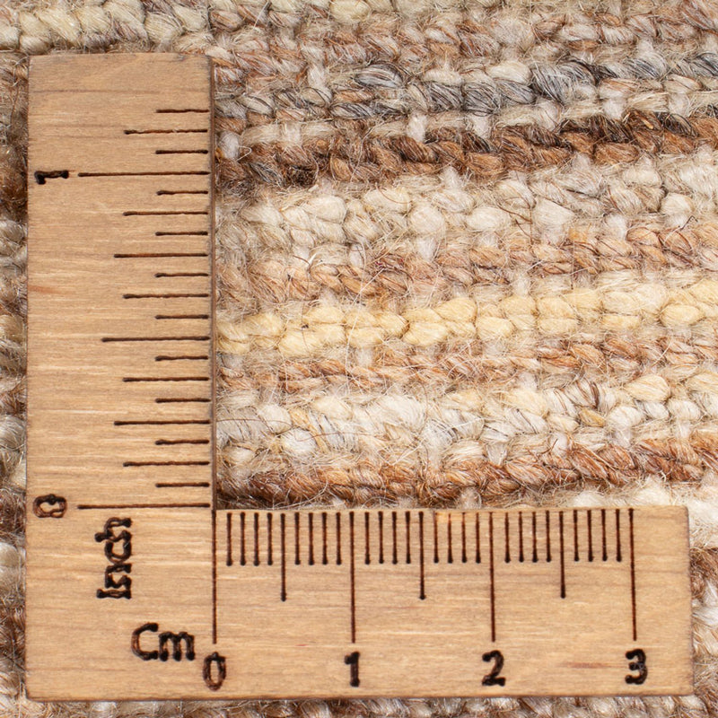 Gabbeh-matta - persisk kvadrat  - 184 x 158 cm - ljusbeige