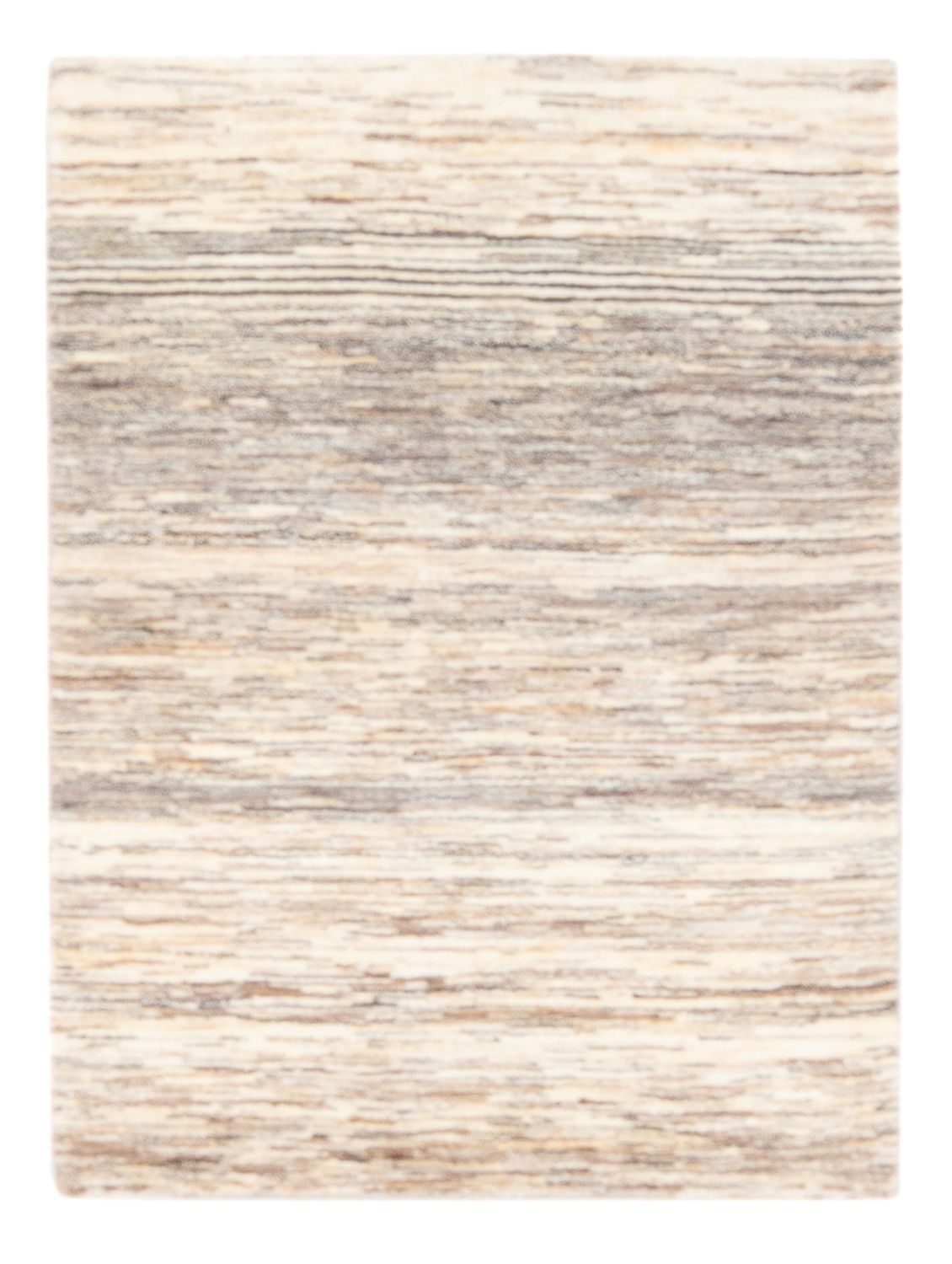 Gabbeh-matta - persisk - 140 x 97 cm - mörk beige