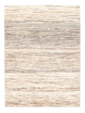 Gabbeh-matta - persisk - 140 x 97 cm - mörk beige