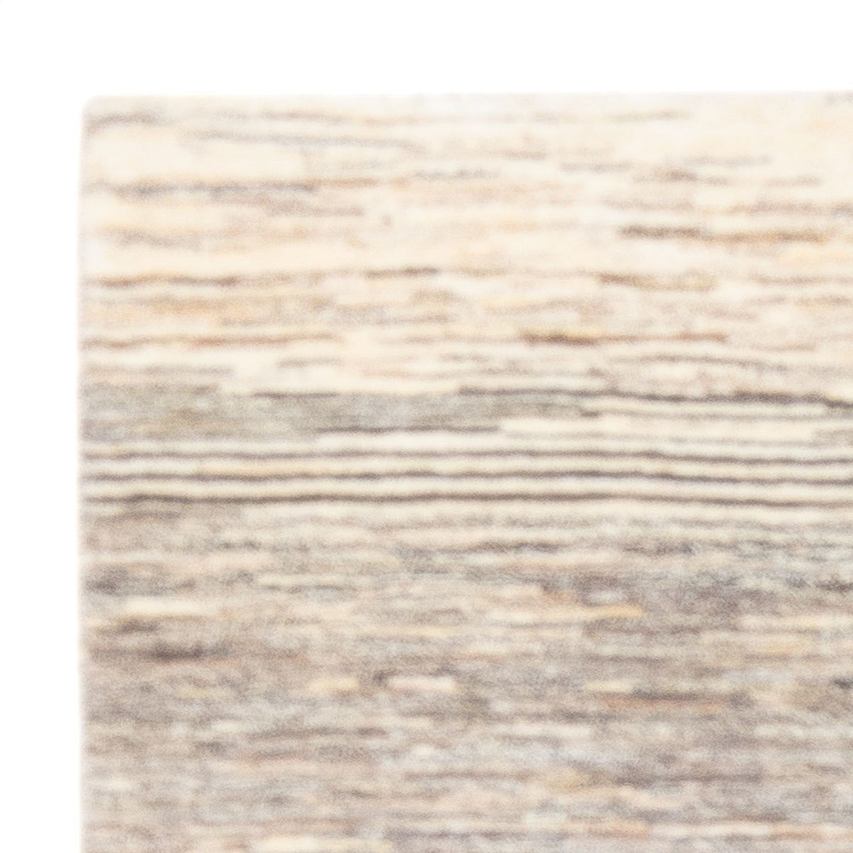 Gabbeh-matta - persisk - 140 x 97 cm - mörk beige