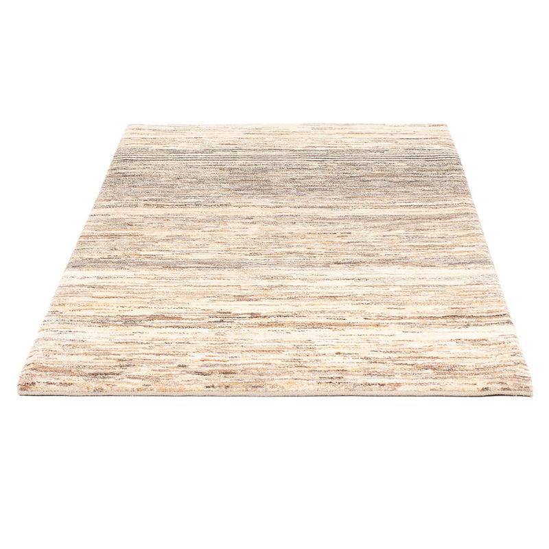 Gabbeh-matta - persisk - 140 x 97 cm - mörk beige