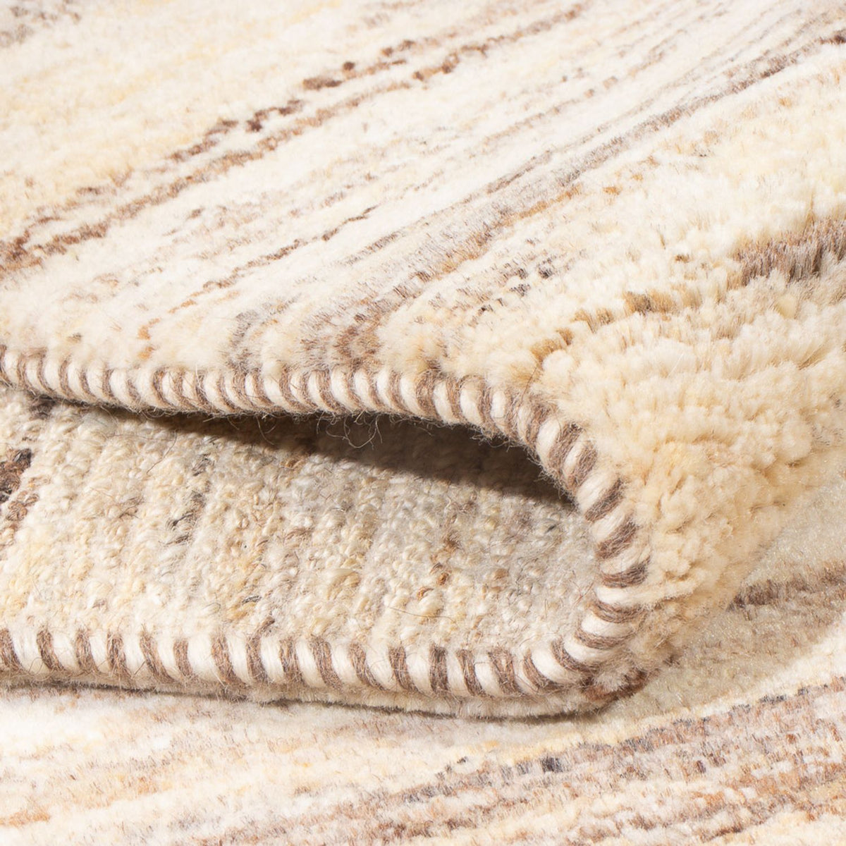 Gabbeh-matta - persisk - 145 x 100 cm - natur