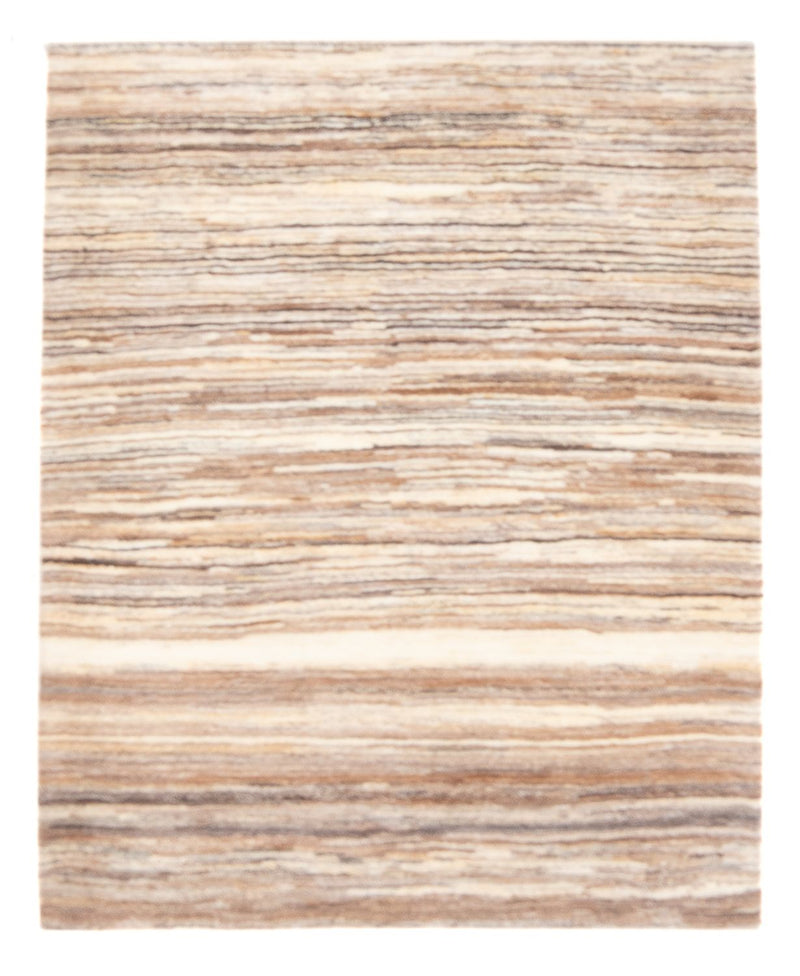 Gabbeh-matta - persisk - 146 x 106 cm - mörk beige