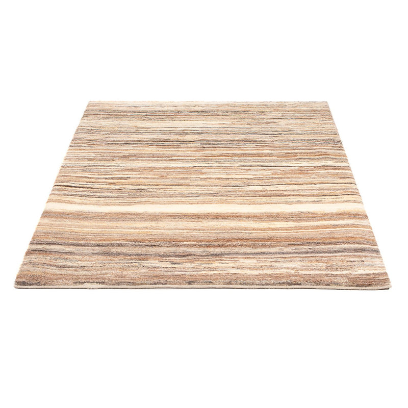 Gabbeh-matta - persisk - 146 x 106 cm - mörk beige