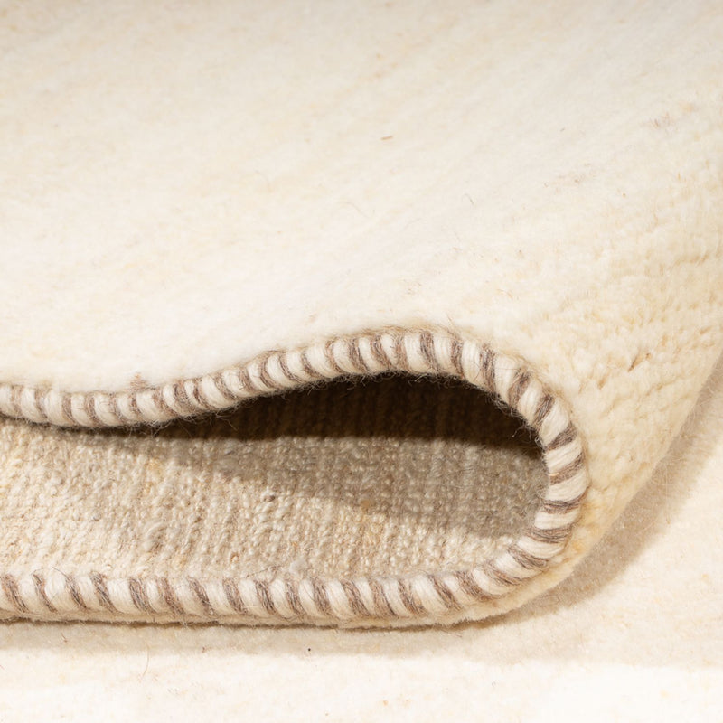 Gabbeh-matta - persisk - 240 x 166 cm - ljusbeige