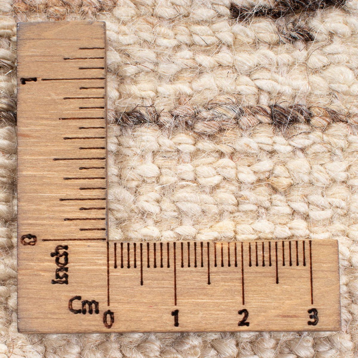 Gabbeh-matta - persisk - 303 x 215 cm - ljusbeige