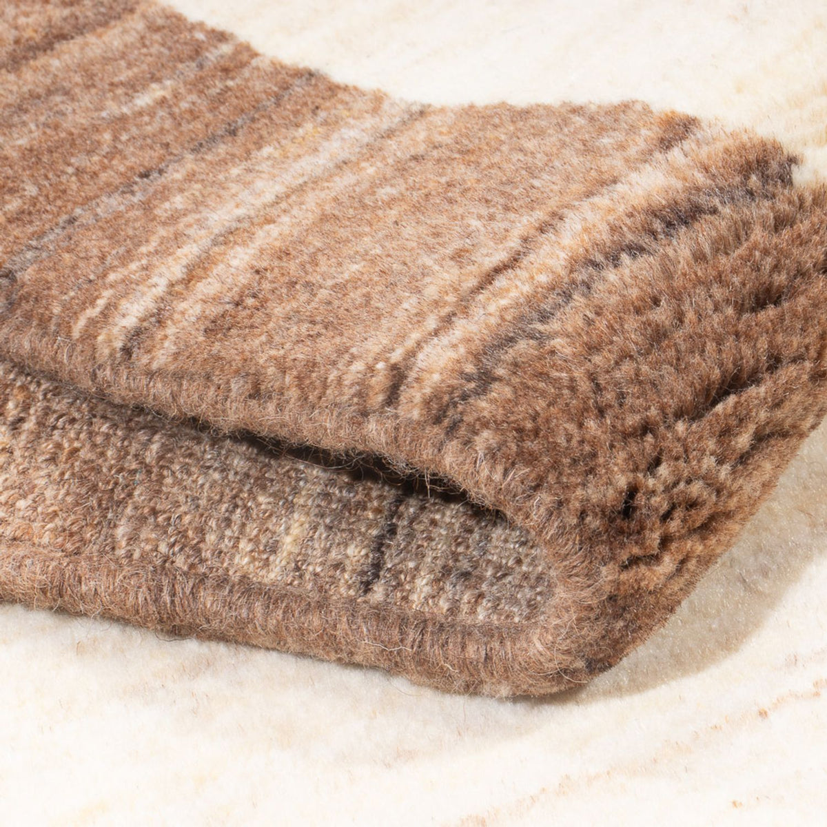 Runner Gabbeh-matta - persisk - 225 x 84 cm - natur