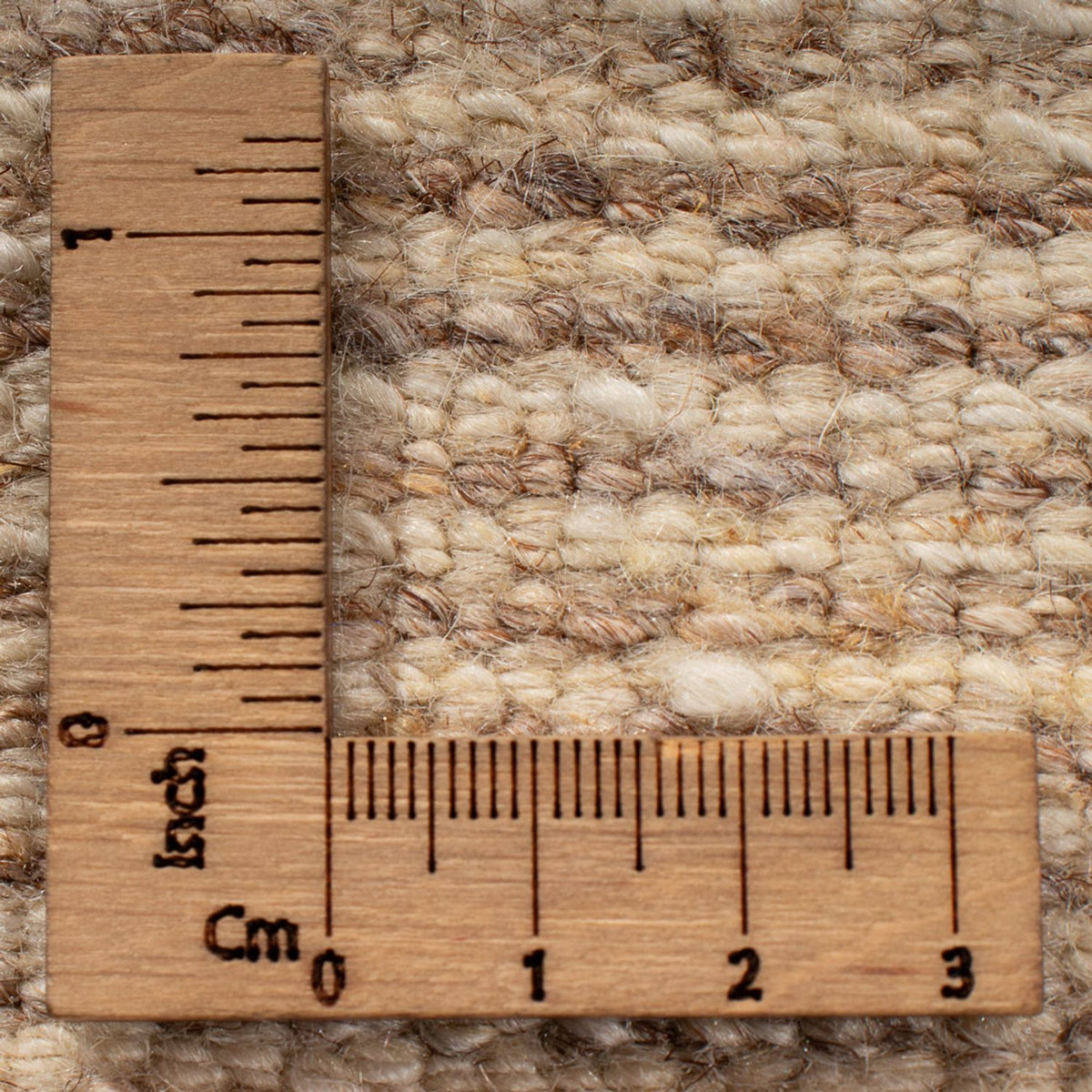 Gabbeh-matta - persisk - 253 x 168 cm - ljusbeige