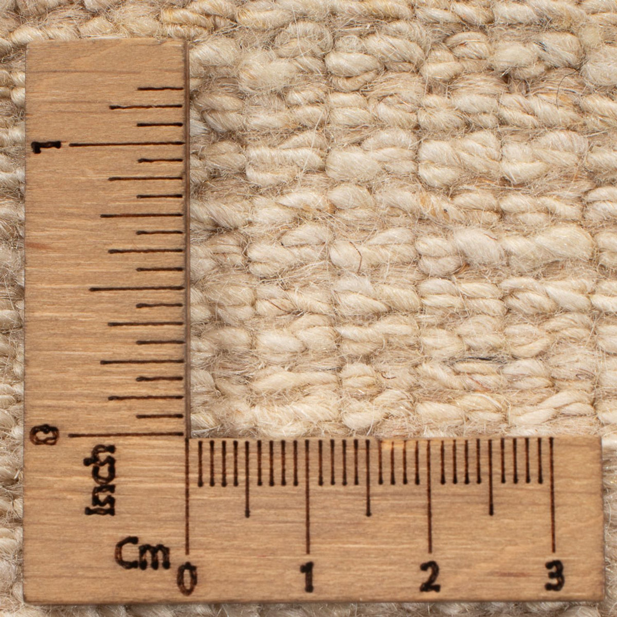 Gabbeh-matta - persisk - 241 x 166 cm - ljusbeige