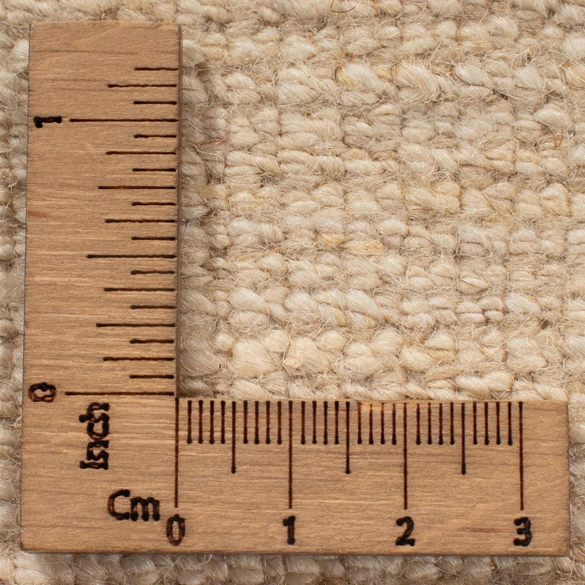 Gabbeh-matta - persisk - 235 x 173 cm - ljusbeige