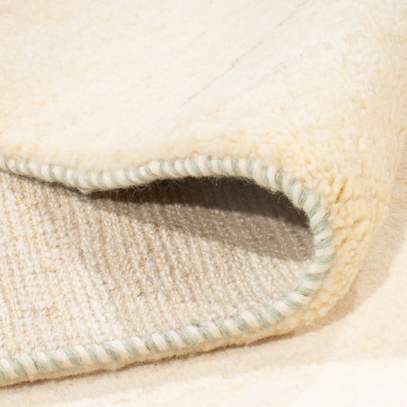 Gabbeh-matta - persisk - 234 x 172 cm - ljusbeige