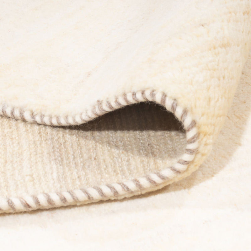 Gabbeh-matta - persisk - 244 x 185 cm - vit