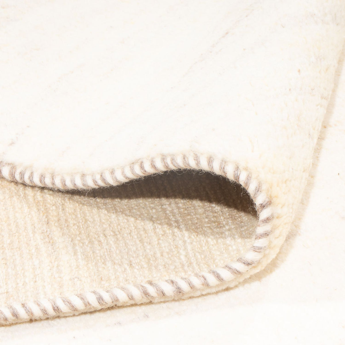 Gabbeh-matta - persisk - 308 x 206 cm - vit