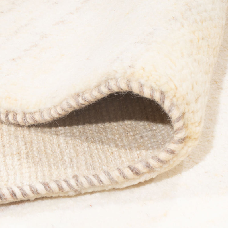 Gabbeh-matta - persisk - 248 x 192 cm - vit