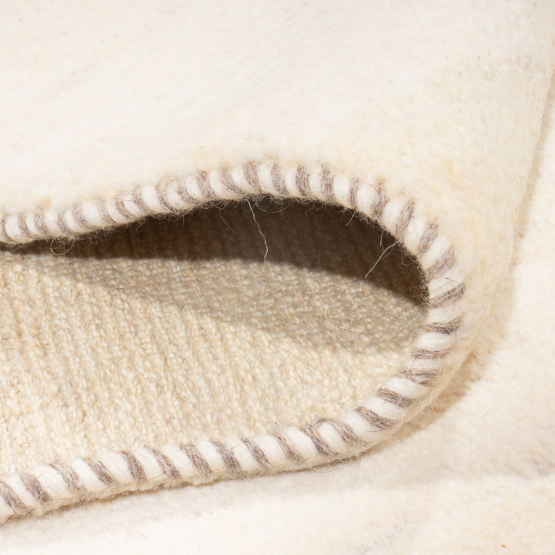 Gabbeh-matta - persisk - 250 x 181 cm - ljusbeige