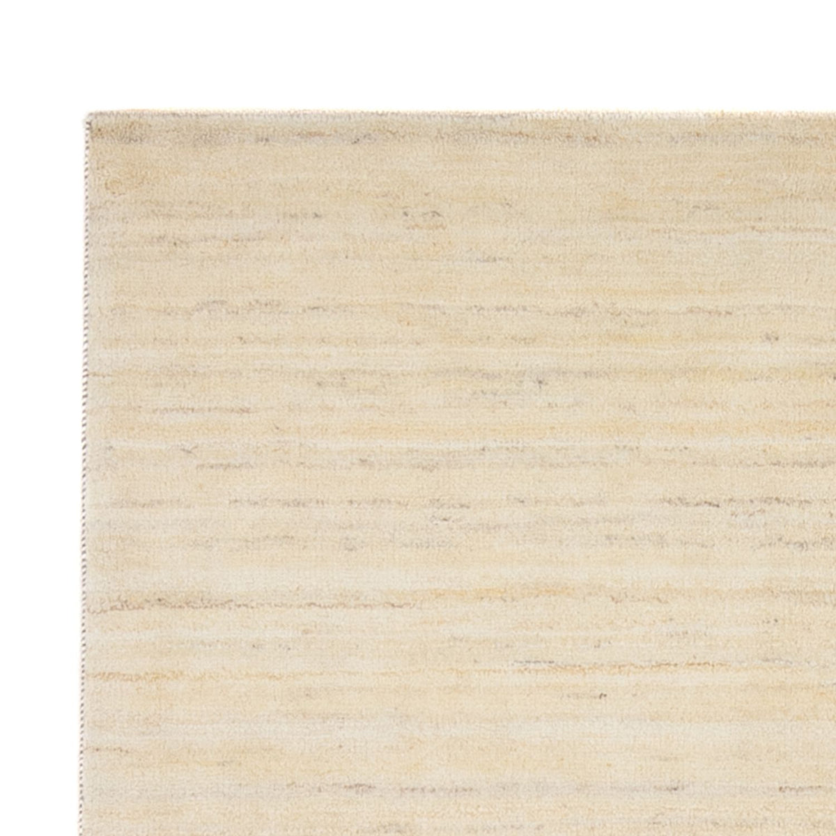 Gabbeh-matta - persisk - 218 x 158 cm - ljusbeige
