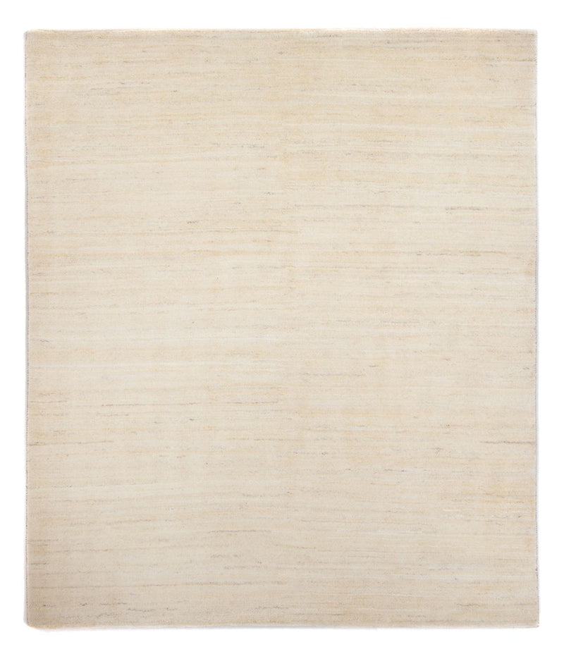 Gabbeh-matta - persisk - 212 x 172 cm - ljusbeige
