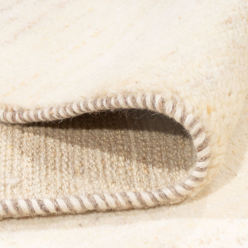 Gabbeh-matta - persisk - 216 x 162 cm - ljusbeige