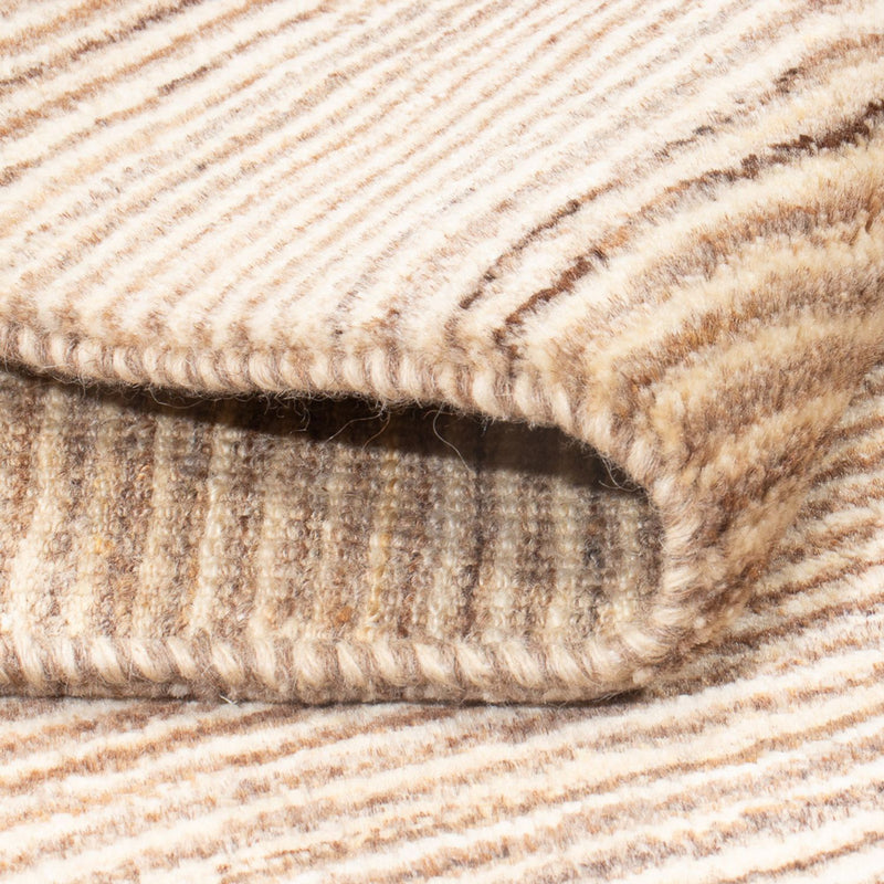 Gabbeh-matta - persisk - 160 x 98 cm - mörk beige