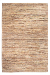 Gabbeh-matta - persisk - 98 x 66 cm - mörk beige